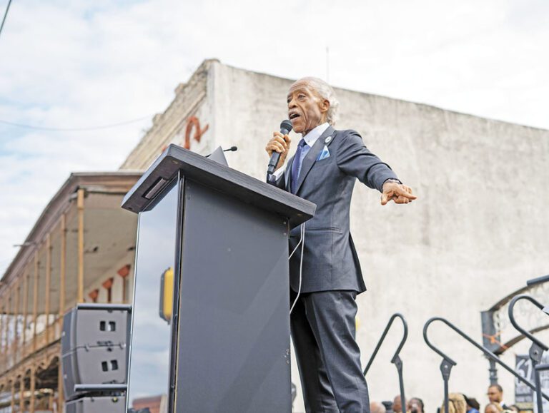 夏普頓強調，賀錦麗具備競爭鋒芒。Rita Harper/紐約時報