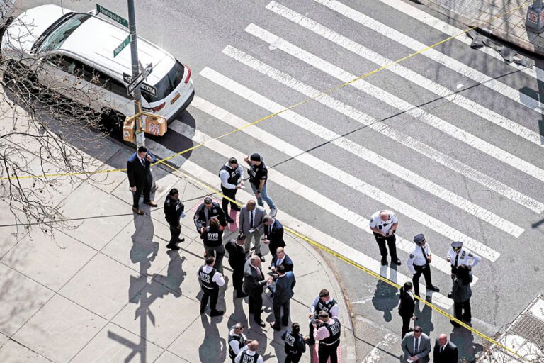 檢方指出，這場槍擊悲劇的原始目標正是女嬰父親。Dave Sanders/紐約時報