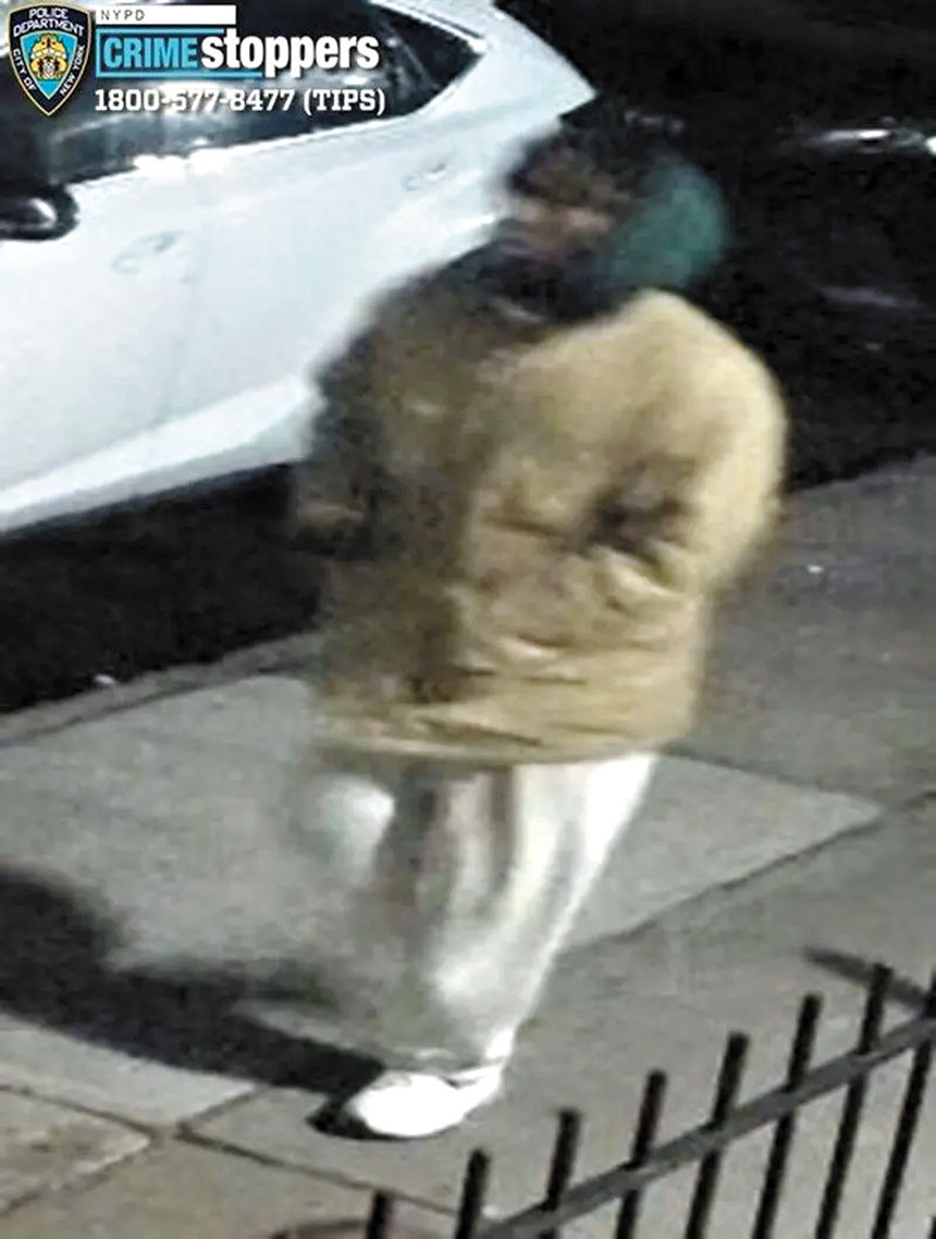 遭警方通緝的其中一名嫌犯。