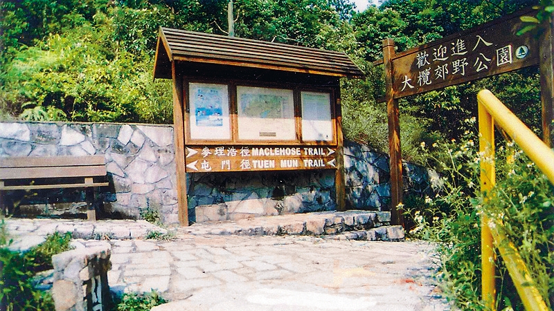 屯門麥理浩徑八旬行山翁失聯 救援人員冒雨搜索