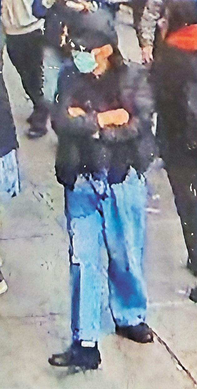 圖為現被警方通緝的涉案男嫌。