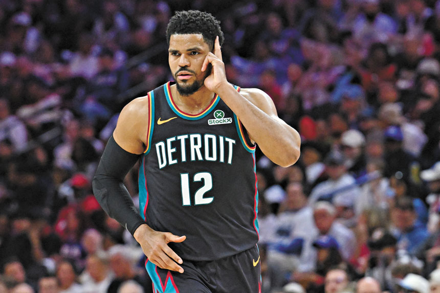 哈里斯慶祝拿下老東家。路透社