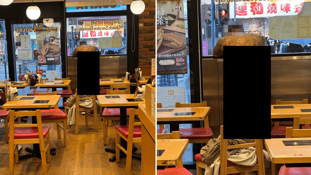 旺角街頭有男子行為異常 赤身闖入食店後送院檢查