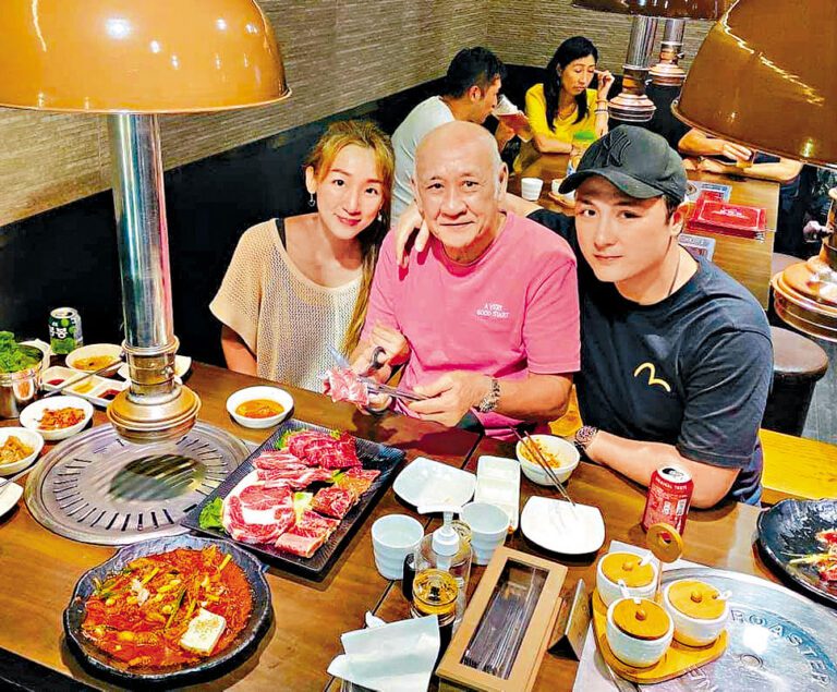 ■李泳豪的太太Agnes（左）被拒出席奶奶施明喪禮。