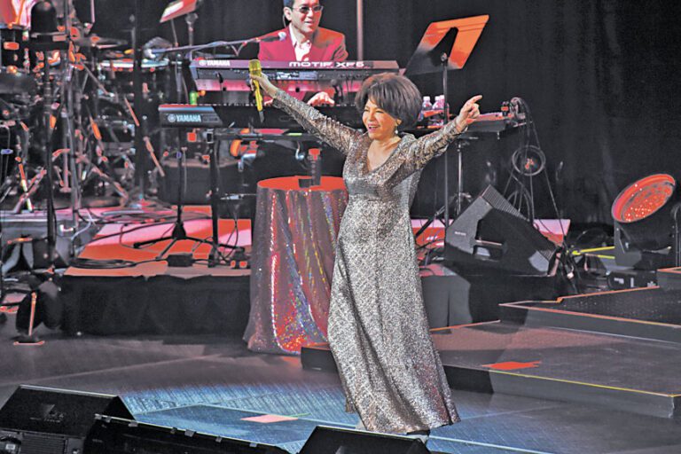 蔡琴在告別演唱會中傾力地唱出47年來在歌壇的經典名曲。