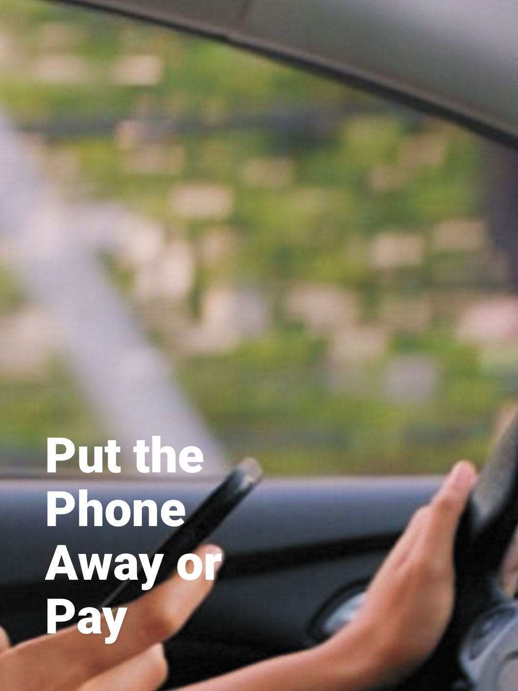 使用手機會導致三種類型的分心駕駛。國家公路交通安全管理局