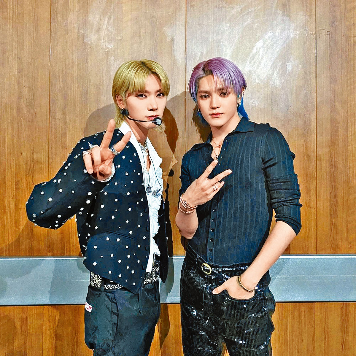 TEN（左）於8日約滿SM，但繼續NCT及WayV的活動。