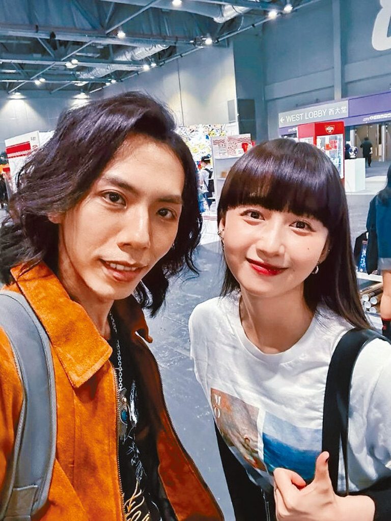 「港版木村」達哥分享與Cocomi的合照。