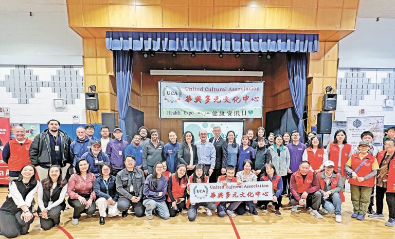 華興多元文化中心舉辦「健康資訊日」活動。華興多元文化中心提供