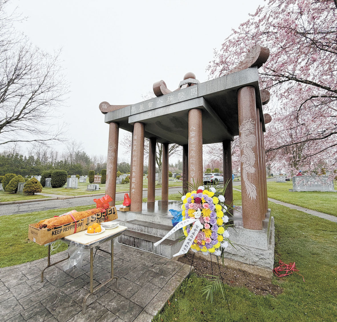 人瑞中心「孝思亭」。