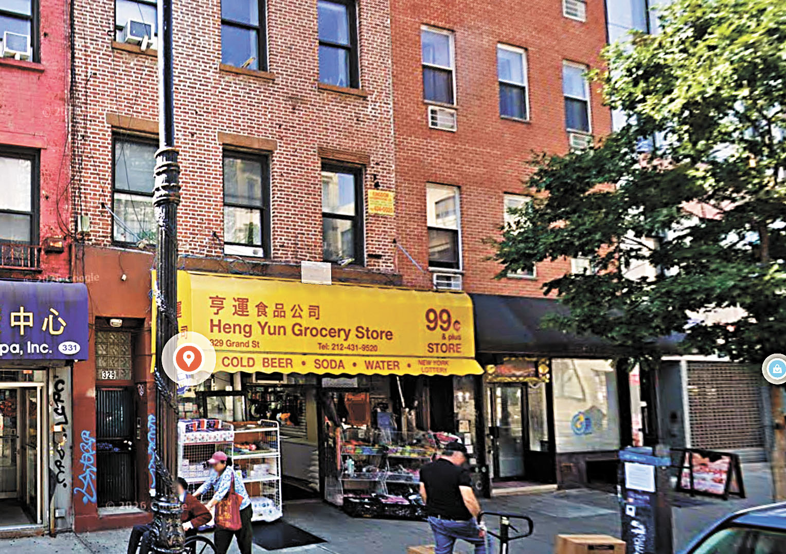 開出大獎的商店。 圖片來源：谷歌地圖