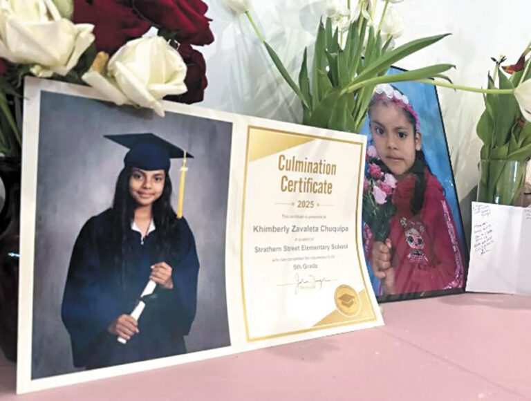 12歲女童丘基帕遭遇校園霸凌事件，受傷後不治身亡。洛杉磯時報