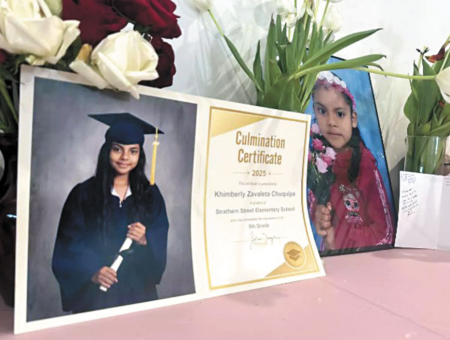 12歲女童丘基帕遭遇校園霸凌事件，受傷後不治身亡。洛杉磯時報