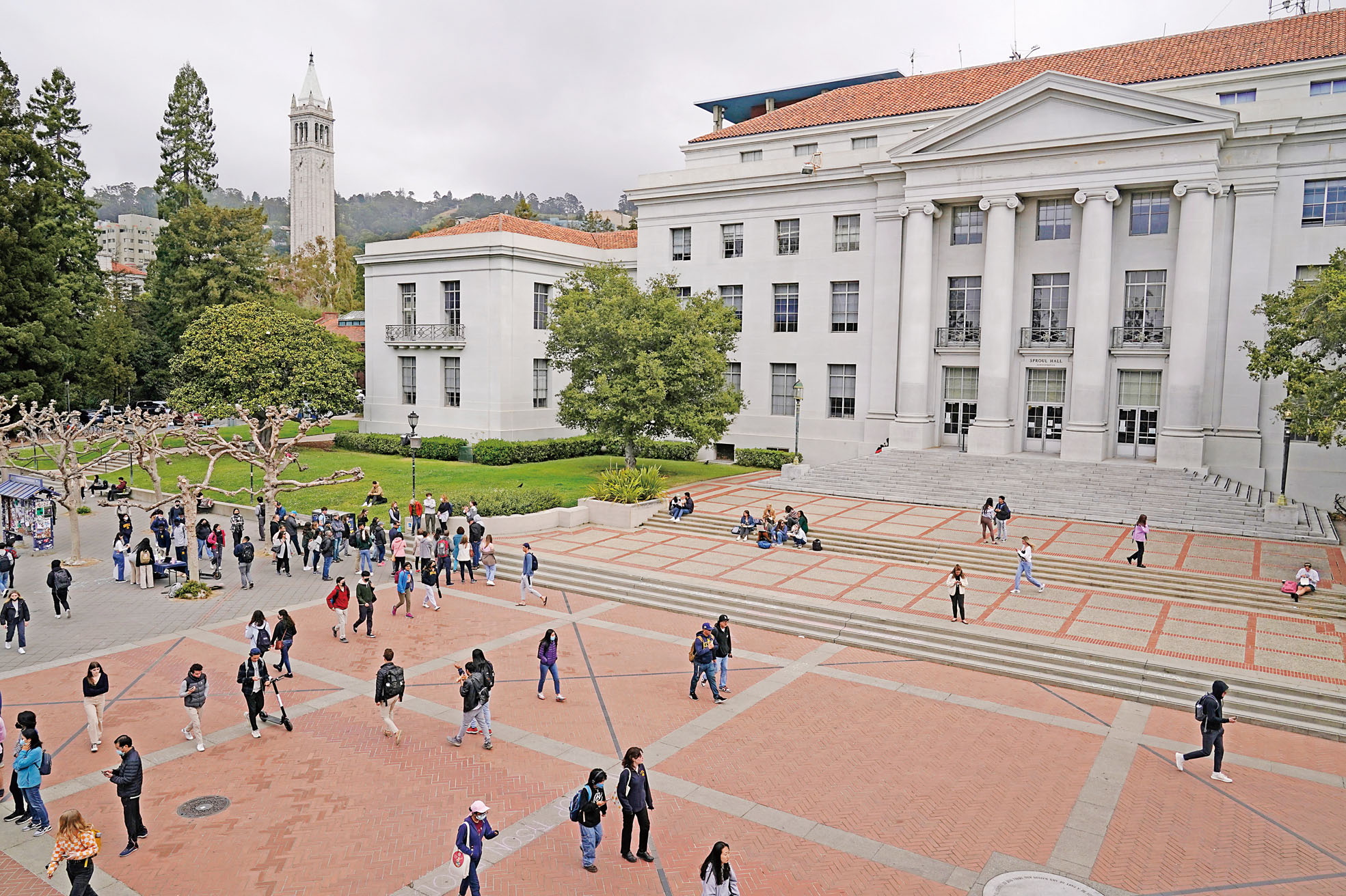 柏克萊加大校園。美聯社資料圖