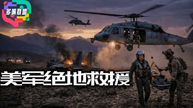 國語上百特種兵救1人值得嗎？F-15事件撼動美軍空優神話｜美伊局勢最新解析｜誰在主導輿論戰？｜特朗普如何回應？