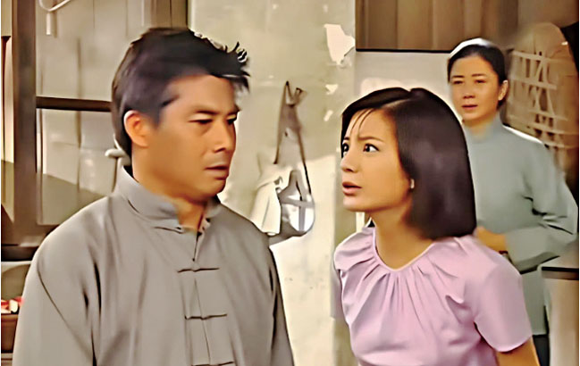 曹秋根在《情深深雨濛濛》中飾演李副官。網上圖片