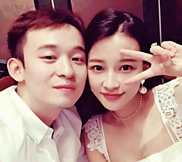 孫怡和董子健合照。資料圖片