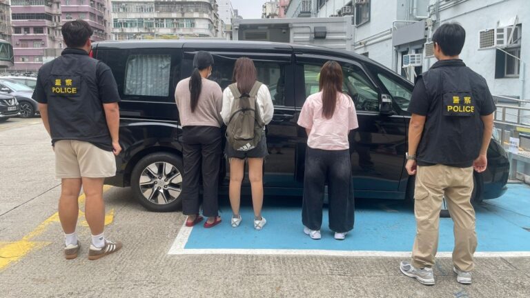 深水埗警區打擊非法賣淫 拘捕三名泰籍女子