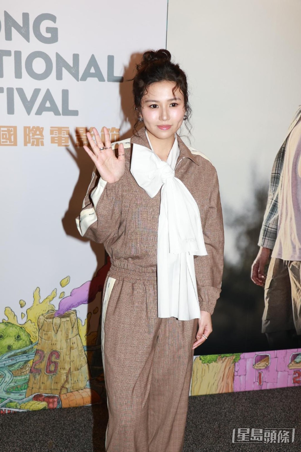 楊偲泳希望觀眾欣賞電影後,也會對她「嗒糖」。