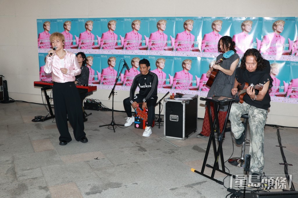 這是方力申入行25年來首次進行Busking。