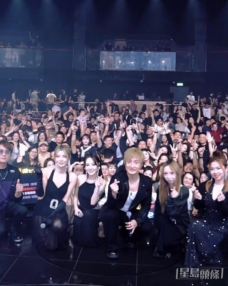 早前方力申在佛山有登台演出。