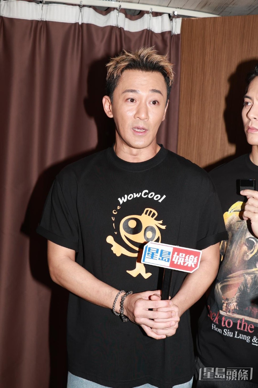 出身TVB的林峯，回應相關提問時展現圓滑一面。