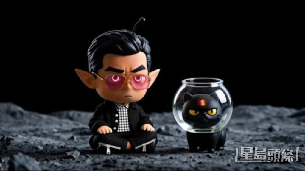 古天樂新歌《世紀大騙局》MV中出現了黑貓。