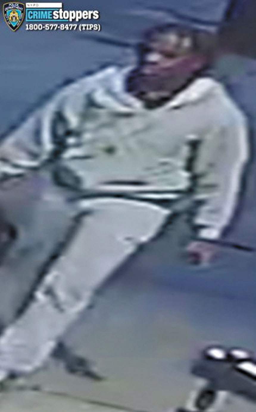 涉犯搶劫罪嫌犯。 警方提供