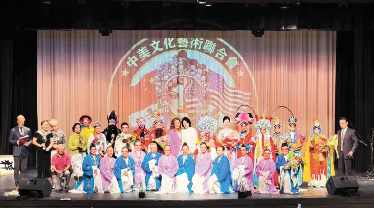 「國粹杯」中美文化藝術節京劇專場圓滿落幕。 主辦方提供