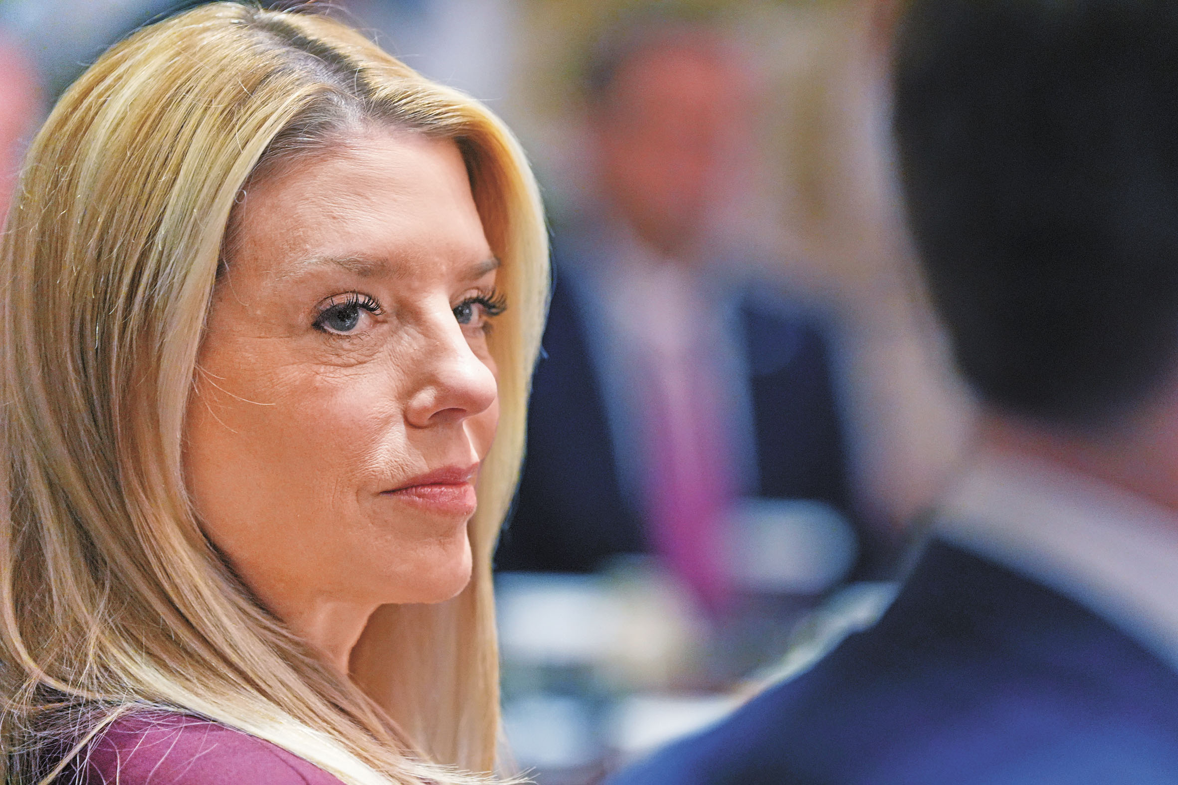 前司法部長邦迪（Pam Bondi）。美聯社