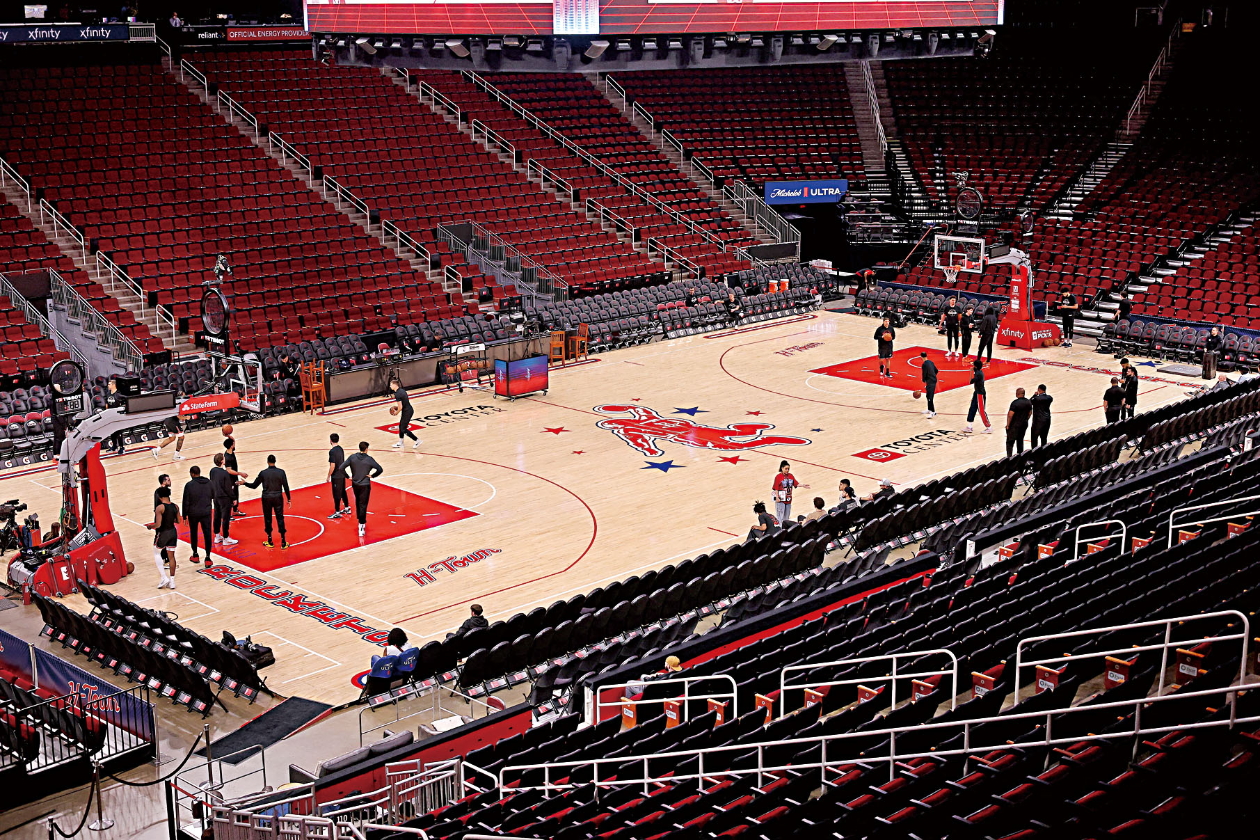 火箭主場豐田中心即將迎來全面翻新。路透社