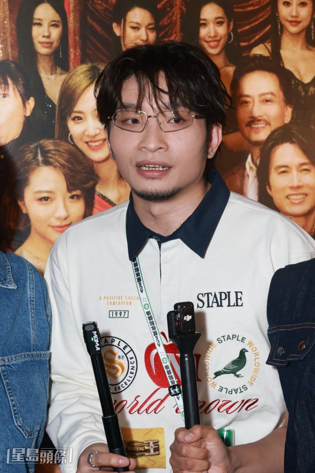 何啟華表示會繼續努力謝票，答謝觀眾支持。