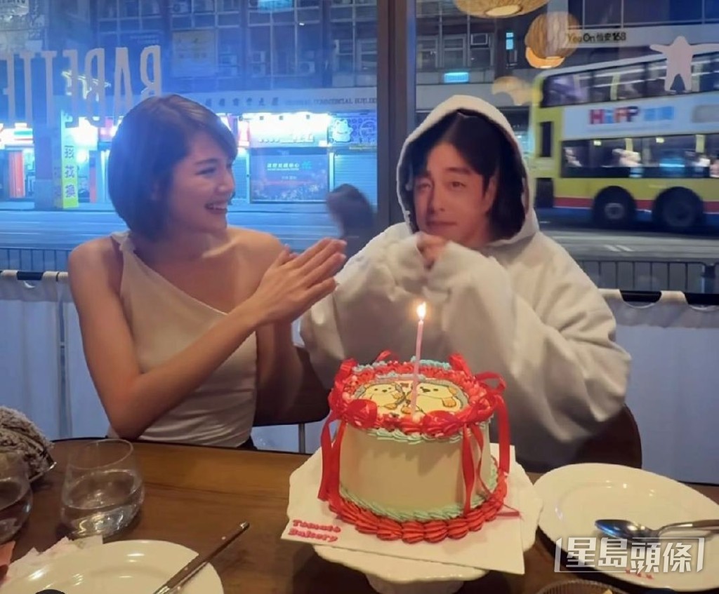 蘇皓兒32歲生日，獲好友吳海昕扮成「孔劉」送驚喜。