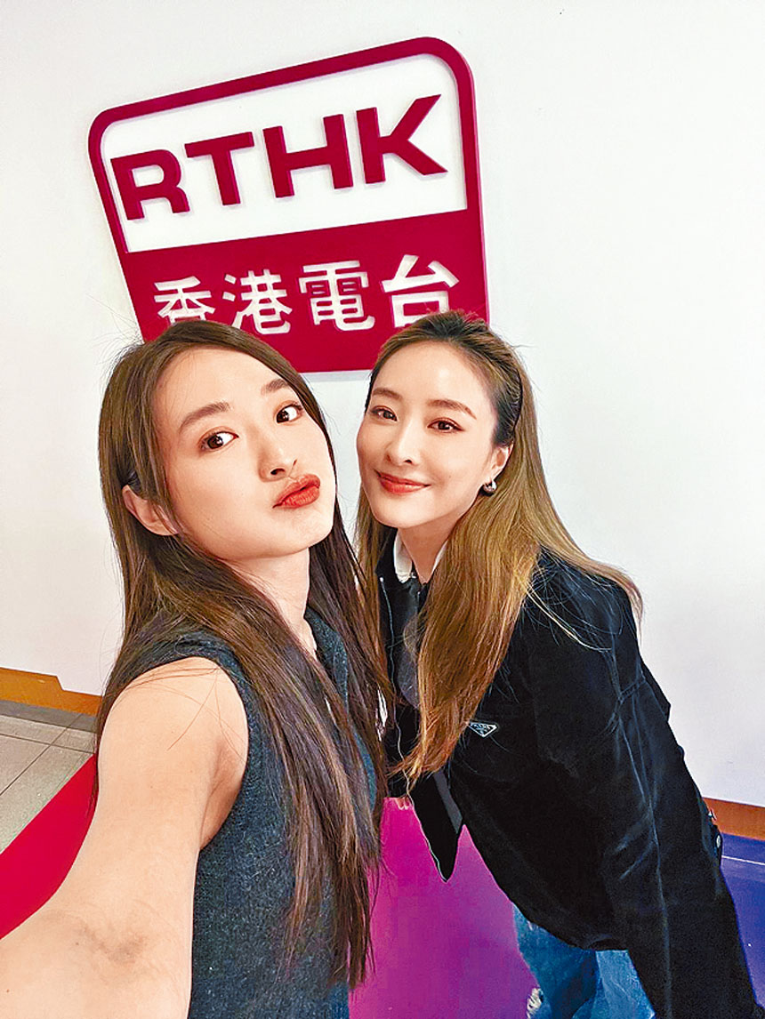 陳瀅（右）、蔡潔分享開騷前的心路歷程。