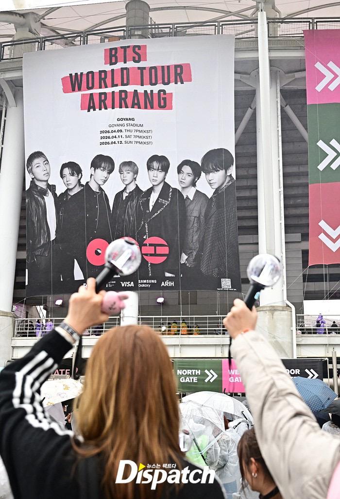 BTS將於今明兩日繼續在高陽進行演出。