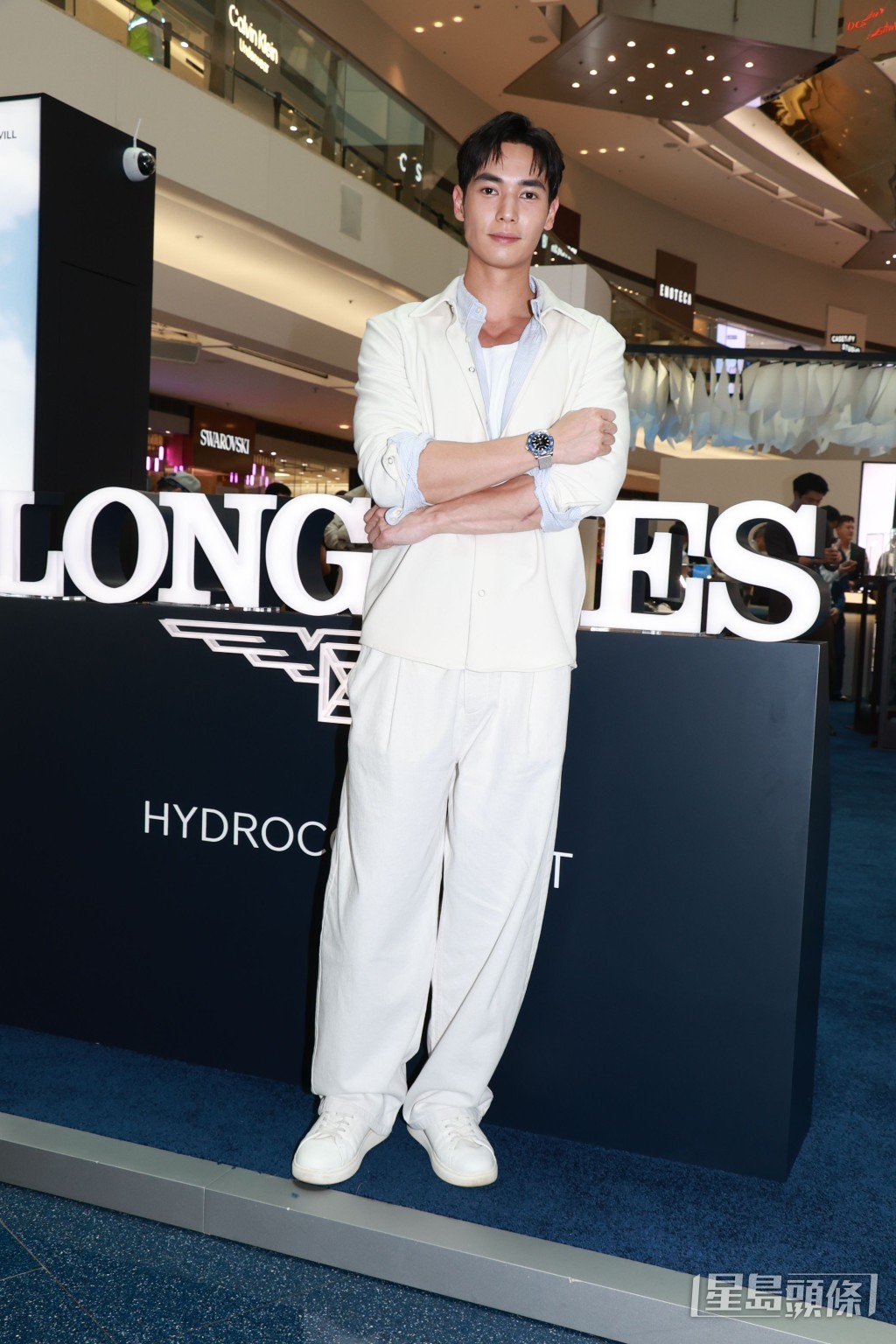 楊天宇在活動上自嘲歌聲是「魔音」。