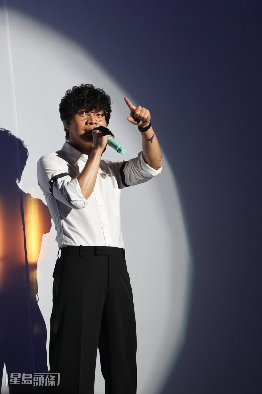 盧廣仲表示，這場演唱會唱了不少看似傷心的歌曲。