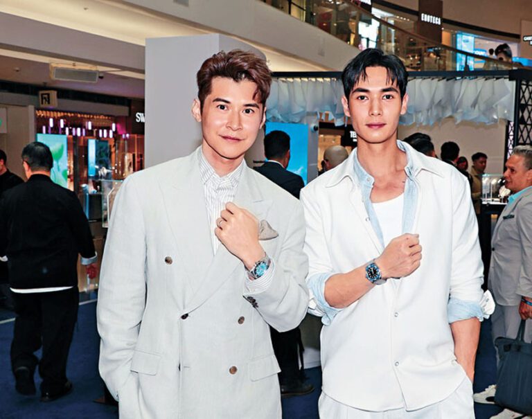 楊天宇（右）笑言自己是魔音，不敢上台獻醜。