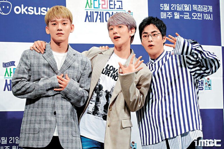 伯賢（中）被拖欠10億韓圜，Chen及Xiumin都被拖數億韓圜收入。