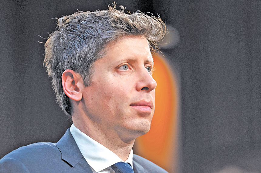 奧爾特曼。美聯社資料圖