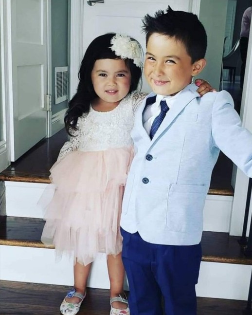 于洋的大仔育有一子一女。