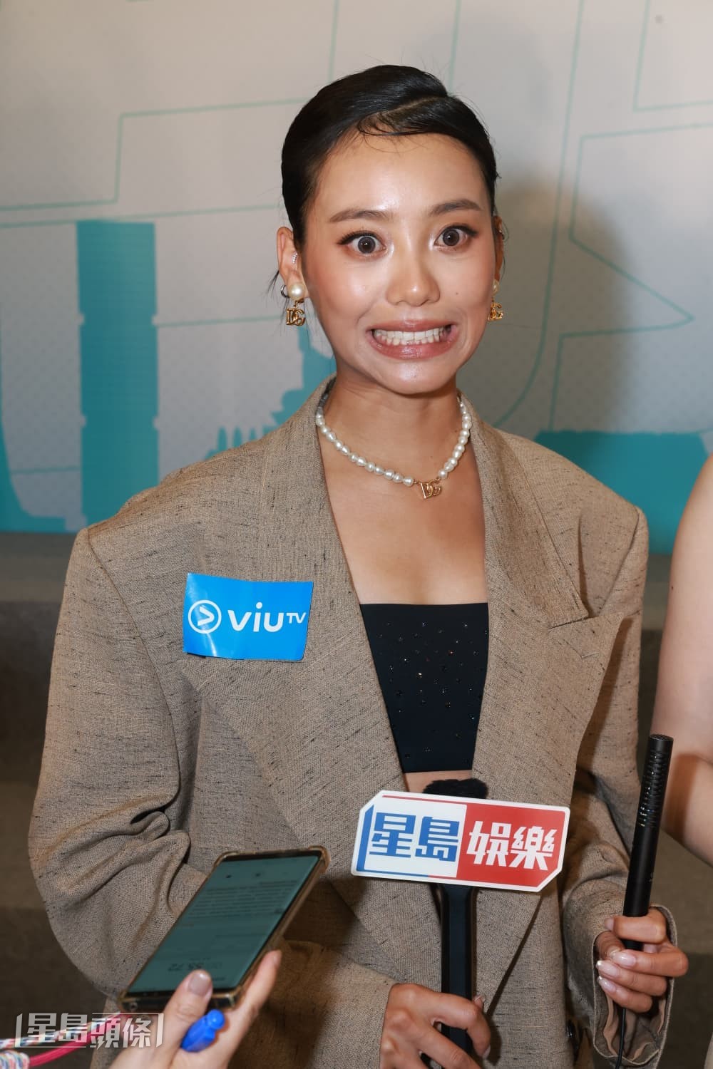 陳凱詠風趣地表示，對於入圍唱作歌手類別，懷疑是否出了誤會。