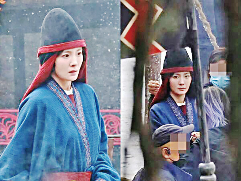 楊冪主演歷史劇《江山大同》，少女造型先曝光。網友圖片