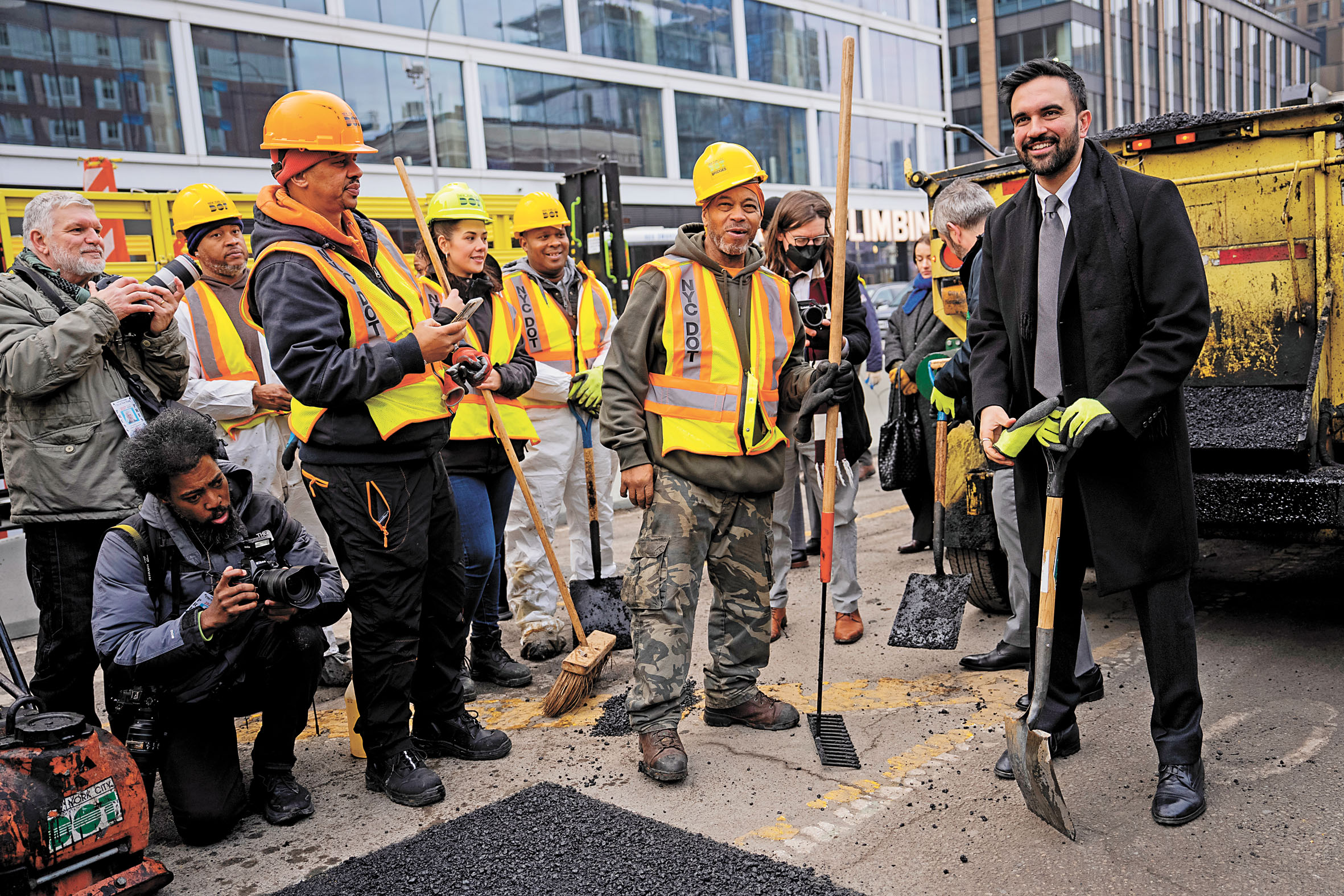 馬姆達尼上任後，投入資金與精力改善公共服務。 Vincent Alban/紐約時報