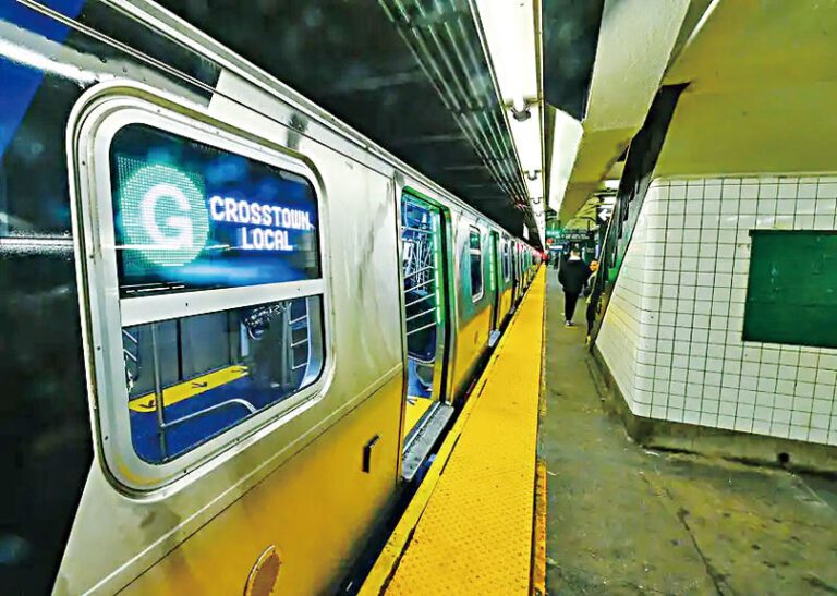 地鐵G車未來數周穿行受影響。