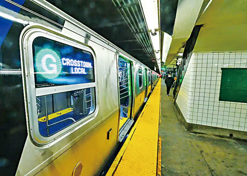 地鐵G車未來數周穿行受影響。