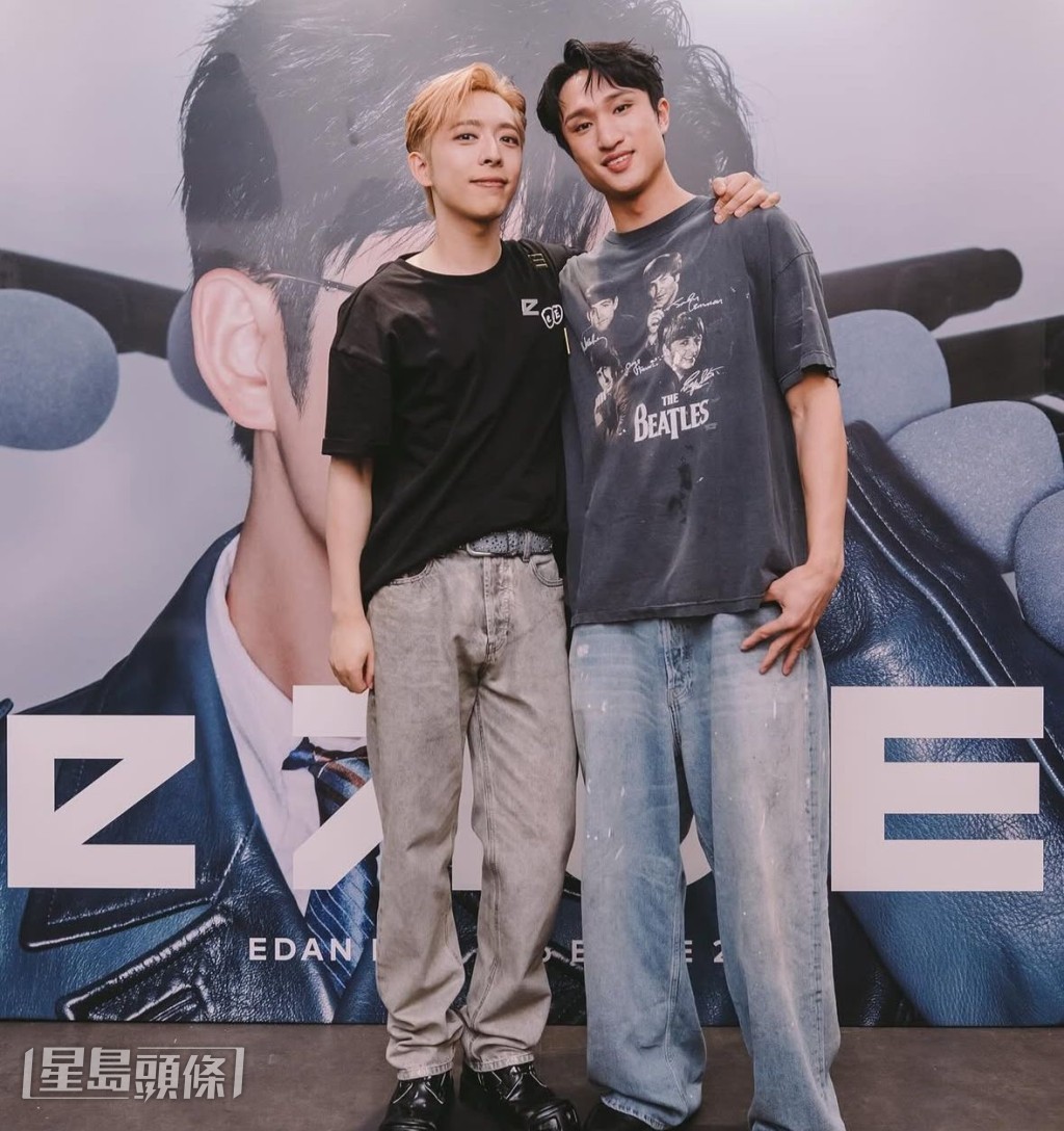 蔡俊彥直言，Edan是一位非常要好的朋友。