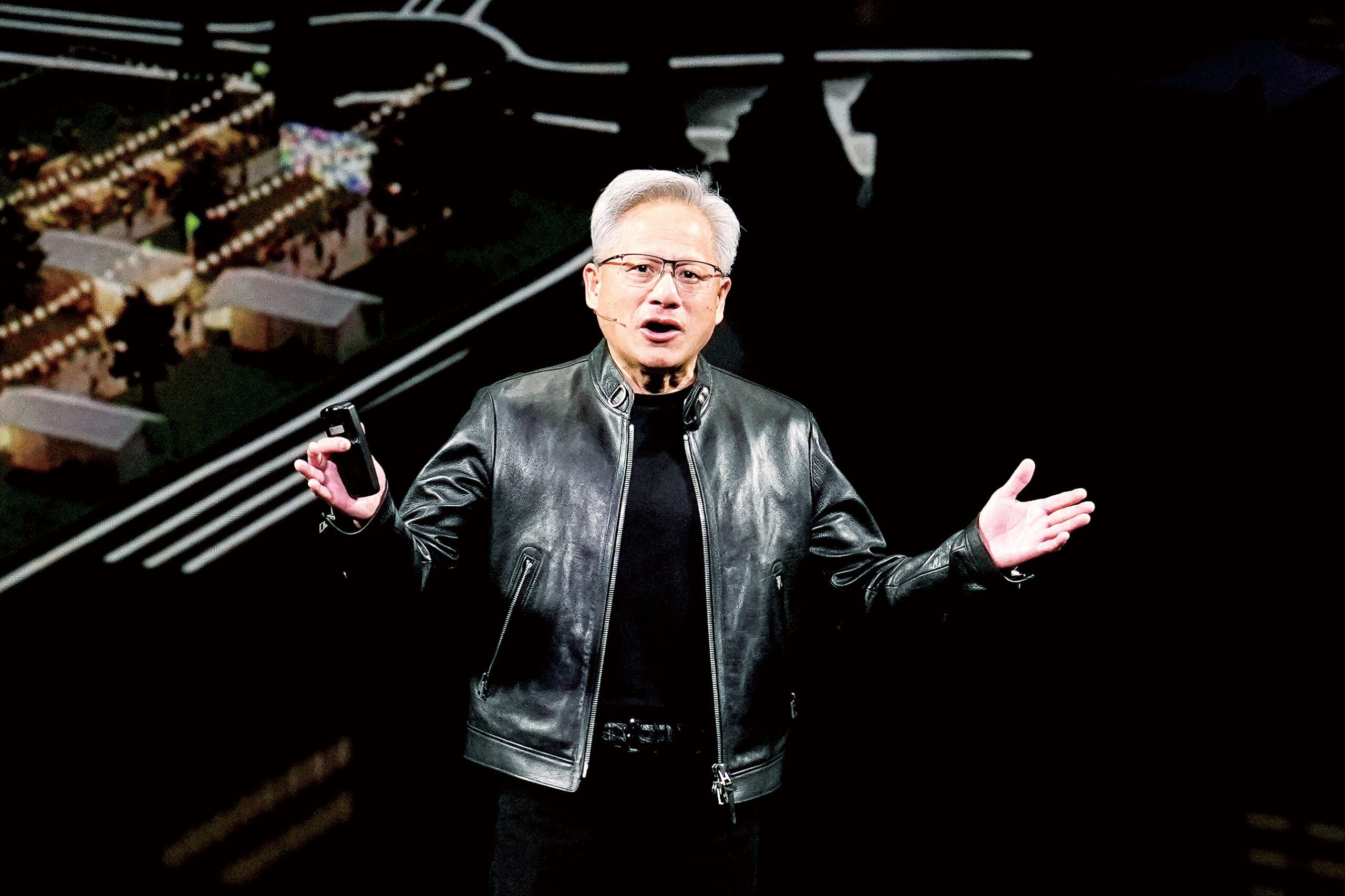 黃仁勳鼓勵人搬來加州。美聯社資料圖片