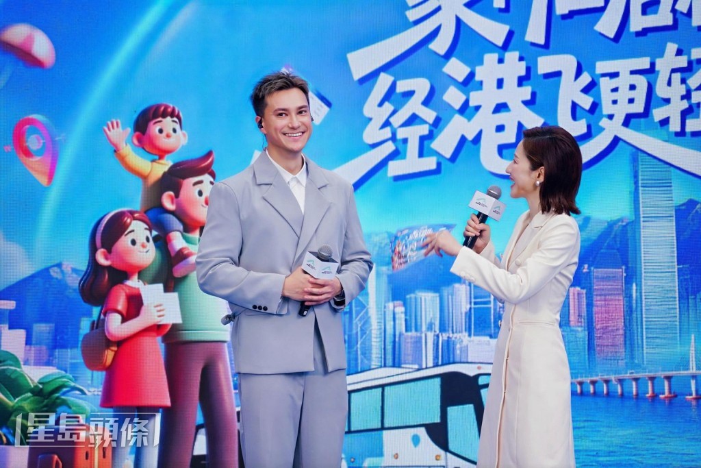 因拍劇與香港機場結緣，朱敏瀚對機場倍感親切，並非常關注其動向。