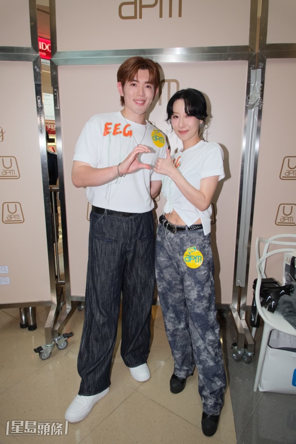 Aiden透露一直視泳兒為偶像，連手機鈴聲都是她的歌。